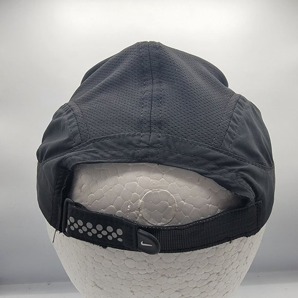 Nike Dri Fit Adults Unisex Black Athletic Hat Lightweight Adjustable Casual main image 7